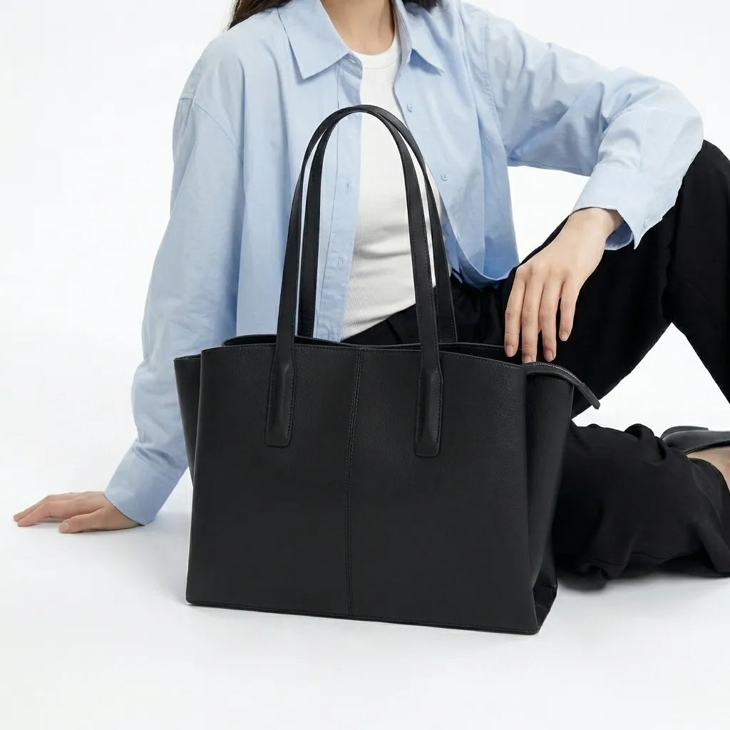 Modern Wing Tote Handbag