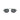 Retro Oval Sunglasses With Slim Dark Lenses