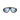 Statement Shield Sunglasses With Blue Tint Lenses