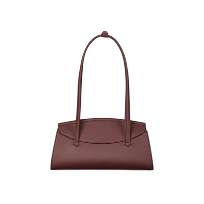 Structured Flap Top Handle Handbag